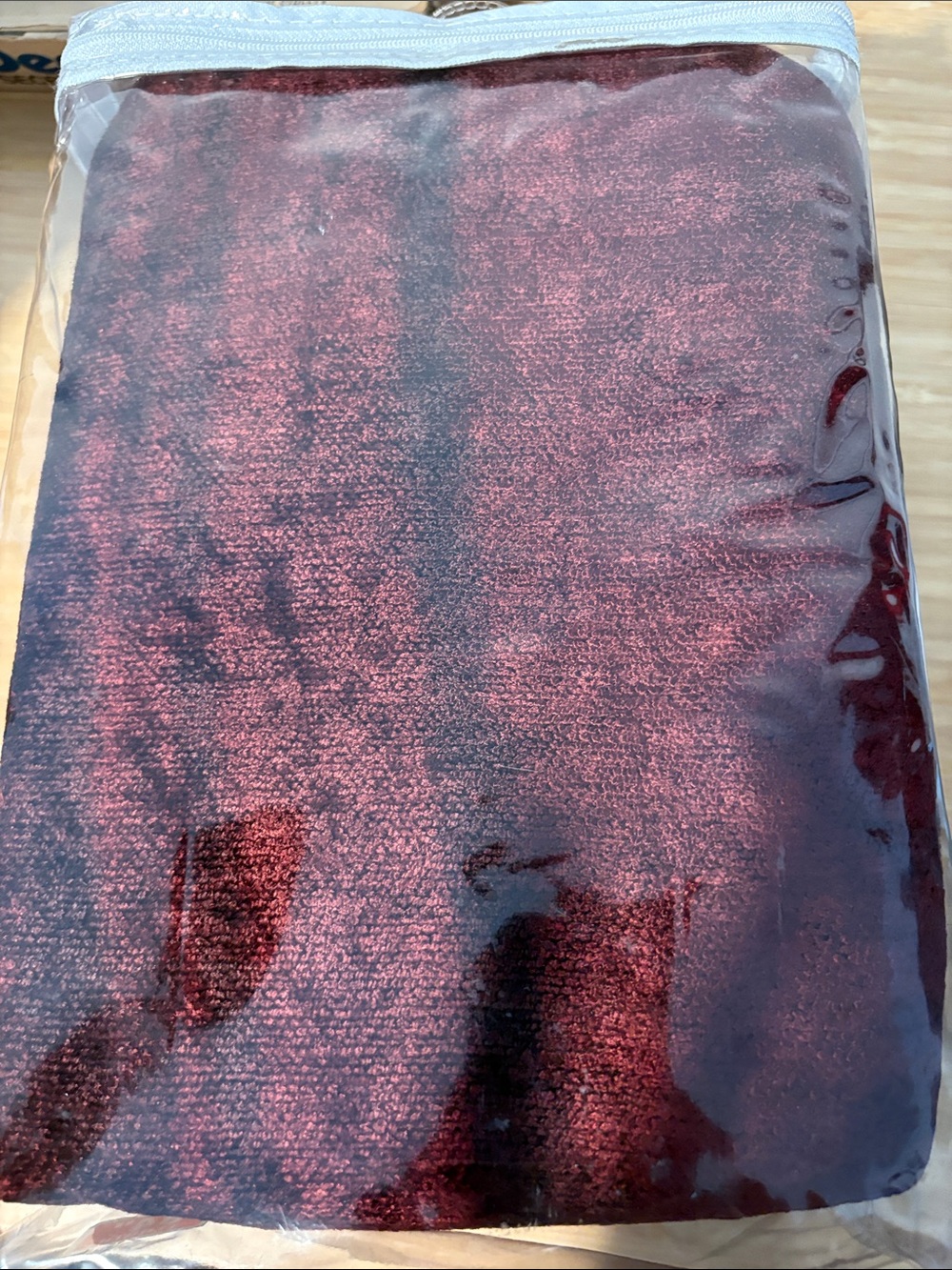 Burgundy Lorenzo Drape Rod Pocket Panel 42x84” New - Picture 3 of 5